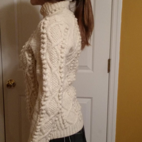 Vintage Handmade SKI Sweater 1980's - Picture 2 of 3